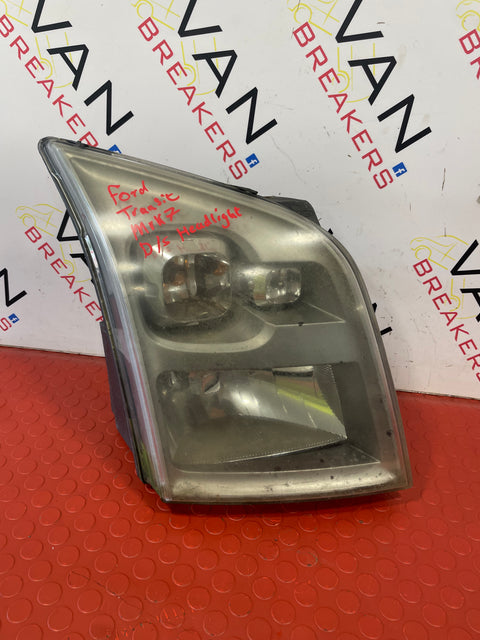 Ford Transit Mk7 D/S FRONT HEADLIGHT 2006-2013 (FOGGED) P/N 6C1113W029BE