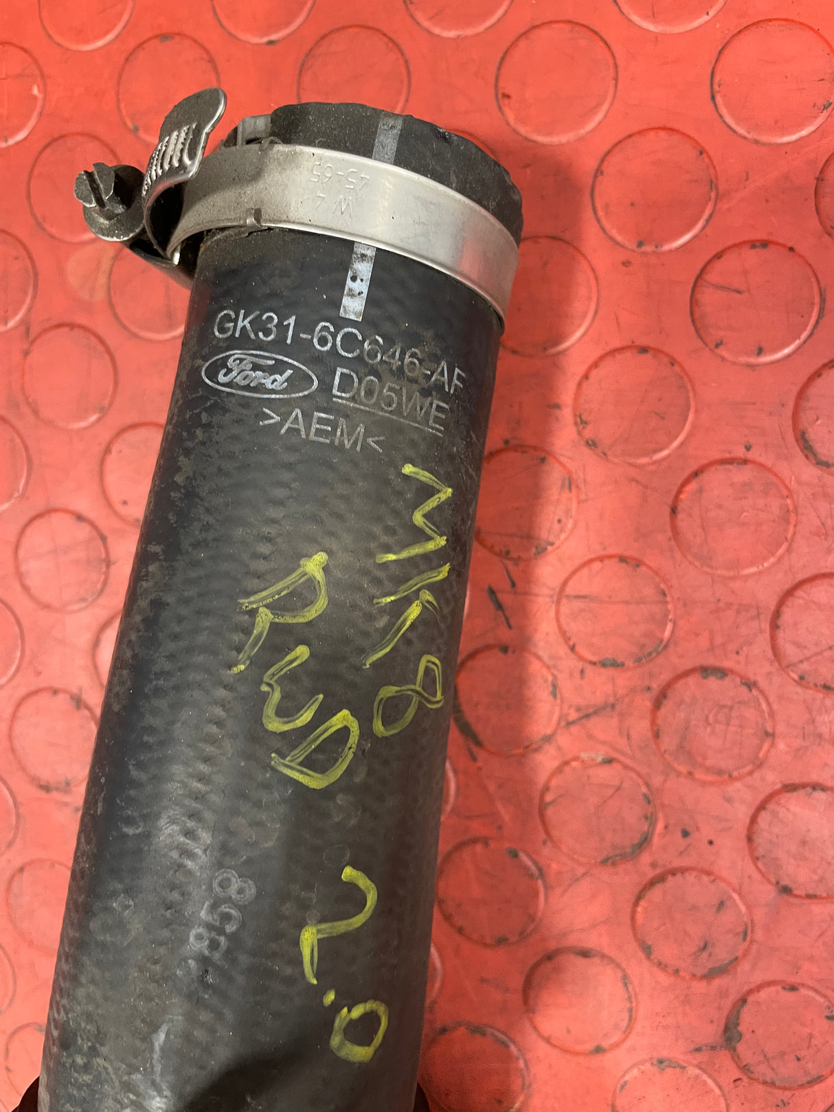 Ford Transit TURBO INTERCOOLER INTAKE HOSE MK8 RWD 2.0 2016-2023 P/N GK316C646AF