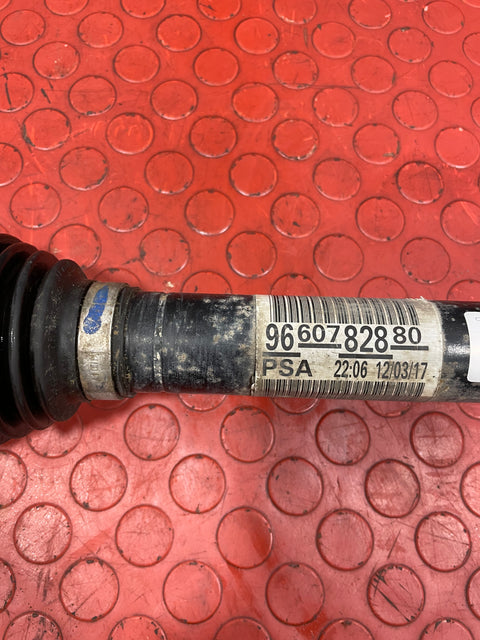 Citroen Berlingo/Peugeot Partner DRIVESHAFT DRIVER'S SIDE RH 1.6 2008-2018 P/N 9660782880 - 1