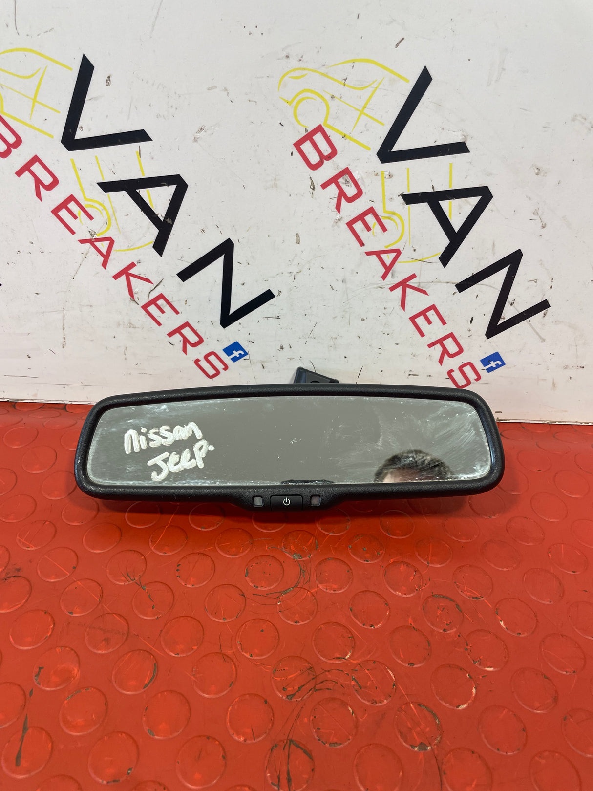 Nissan Navara NP300 REAR VIEW MIRROR 2018 P/N 963217990A