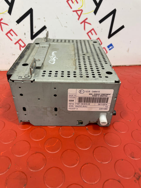 Ford Transit Custom RADIO AND CD PLAYER UNIT (FITS OTHER FORDS ASWELL) P/N F1BT18C815HE
