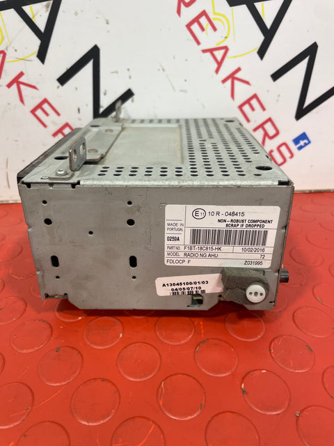 Ford Transit Custom RADIO AND CD PLAYER UNIT (FITS OTHER FORDS ASWELL) P/N F1BT18C815HK