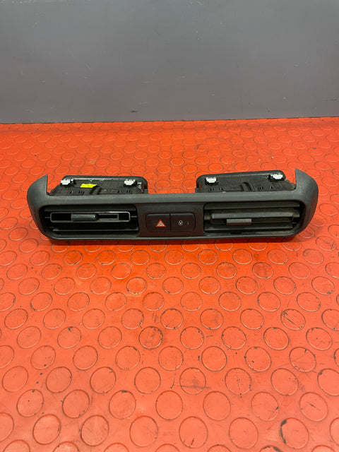 Peugeot Partner/Citroen Berlingo HAZARD & DOOR LOCKING SWITCH w/ AIR VENTS 2019-2023 P/N GEO04662020