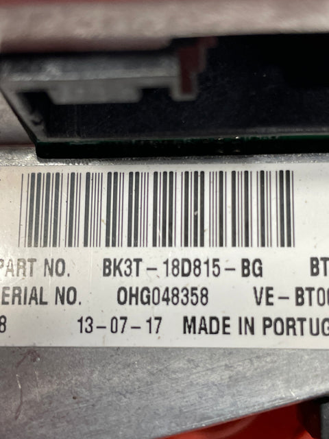 Ford Transit MK8 MULTIMEDIA RADIO HEAD UNIT BLUETOOTH USB 2013-2018 P/N BK3T18D815BG