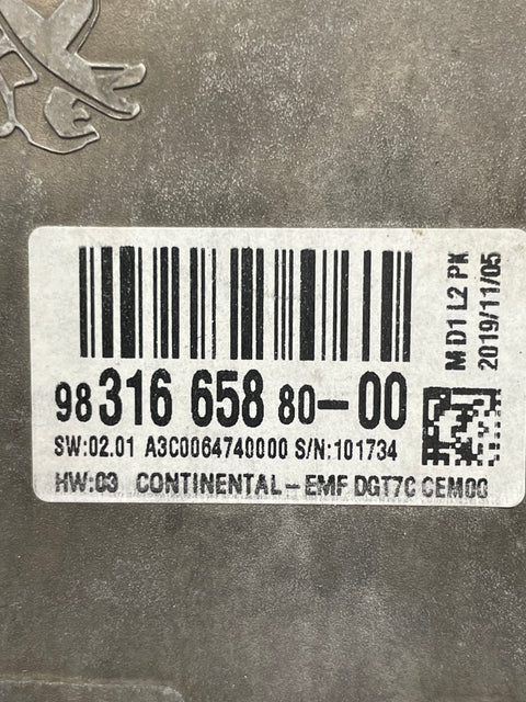 Citroen Dispatch/Peugeot Expert/Vauxhall Vivaro/Toyota Proace MULTI FUNCTION RADIO AUDIO AND SAT NAV DISPLAY WITH SURROUND AND HEAD UNIT 2016-2024 P/N 9831665880 9834032980
