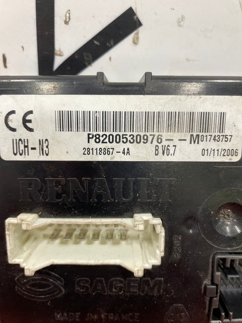 Renault Trafic 1 Vauxhall Vivaro Nissan Primastar (BCM) BODY CONTROL MODULE 2007-2014 P/N P8200530976