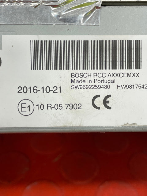 Citroen Dispatch Peugeot Expert Toyota Proace Vauxhall Vivaro(19) NAVIGATION SAT NAV AUDIO DAB RADIO HEAD UNIT 2017-2024 P/N 9820250480