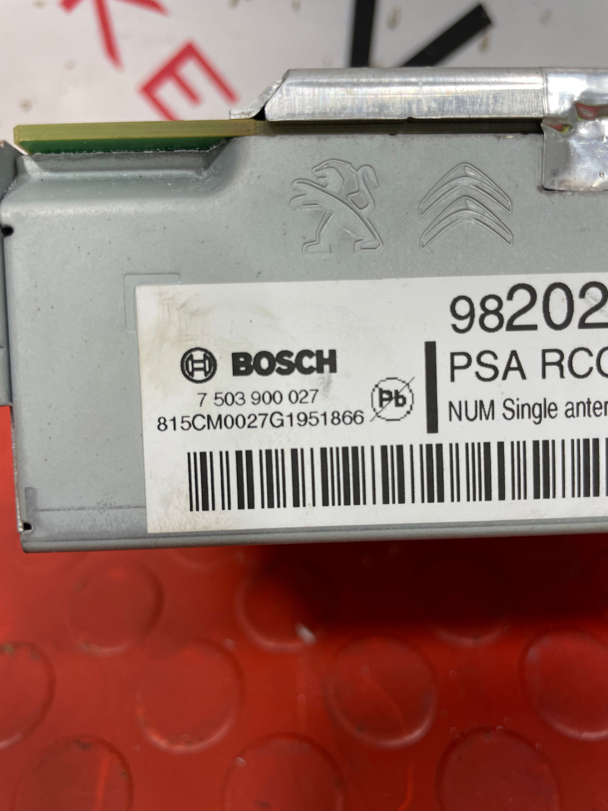 Citroen Dispatch Peugeot Expert Toyota Proace Vauxhall Vivaro(19) NAVIGATION SAT NAV AUDIO DAB RADIO HEAD UNIT 2017-2024 P/N 9820250480