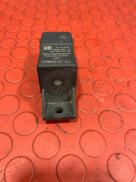 Citroen Berlingo/Peugeot Partner GLOW PLUG RELAY 2013-2018 P/N 9803299780