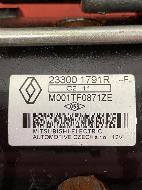 Renault Traffic STARTER MOTOR 2.0 2020 P/N 233001791R
