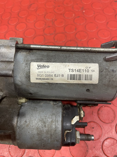 Citroen Berlingo/Peugeot Partner STARTER MOTOR 1.6/1.5 12V 2008-2018 P/N 9688268480 / TS14E110
