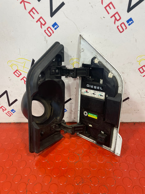 Ford Transit Custom FUEL TANK FILLER FLAP (White w/ Scratches) 2013-2016 P/N BK21V27936AE-D6