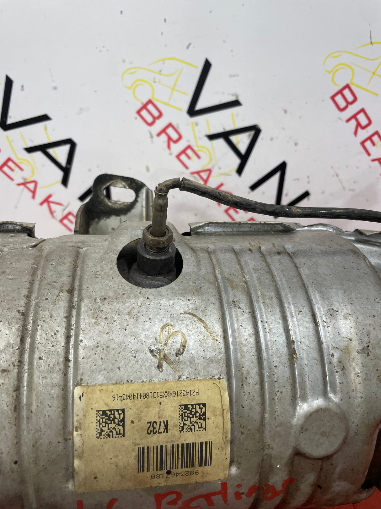 Citroen Berlingo Peugeot Partner DIESEL PARTICULATE FILTER DPF WITH SENSORS (NO ADBLUE INJECTOR) 1.6 2018-2023 P/N 9823467180 - 2