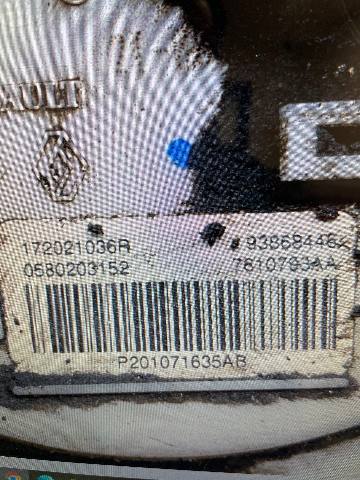 Renault Trafic/Vauxhall Vivaro/Nissan NV300 FUEL SENDING UNIT 1.6 FWD 2014-2019 P/N 172021036R - 1