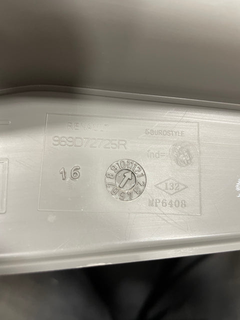 Renault HEADLINING SUN VISOR MOUNT P/N 969D72725R