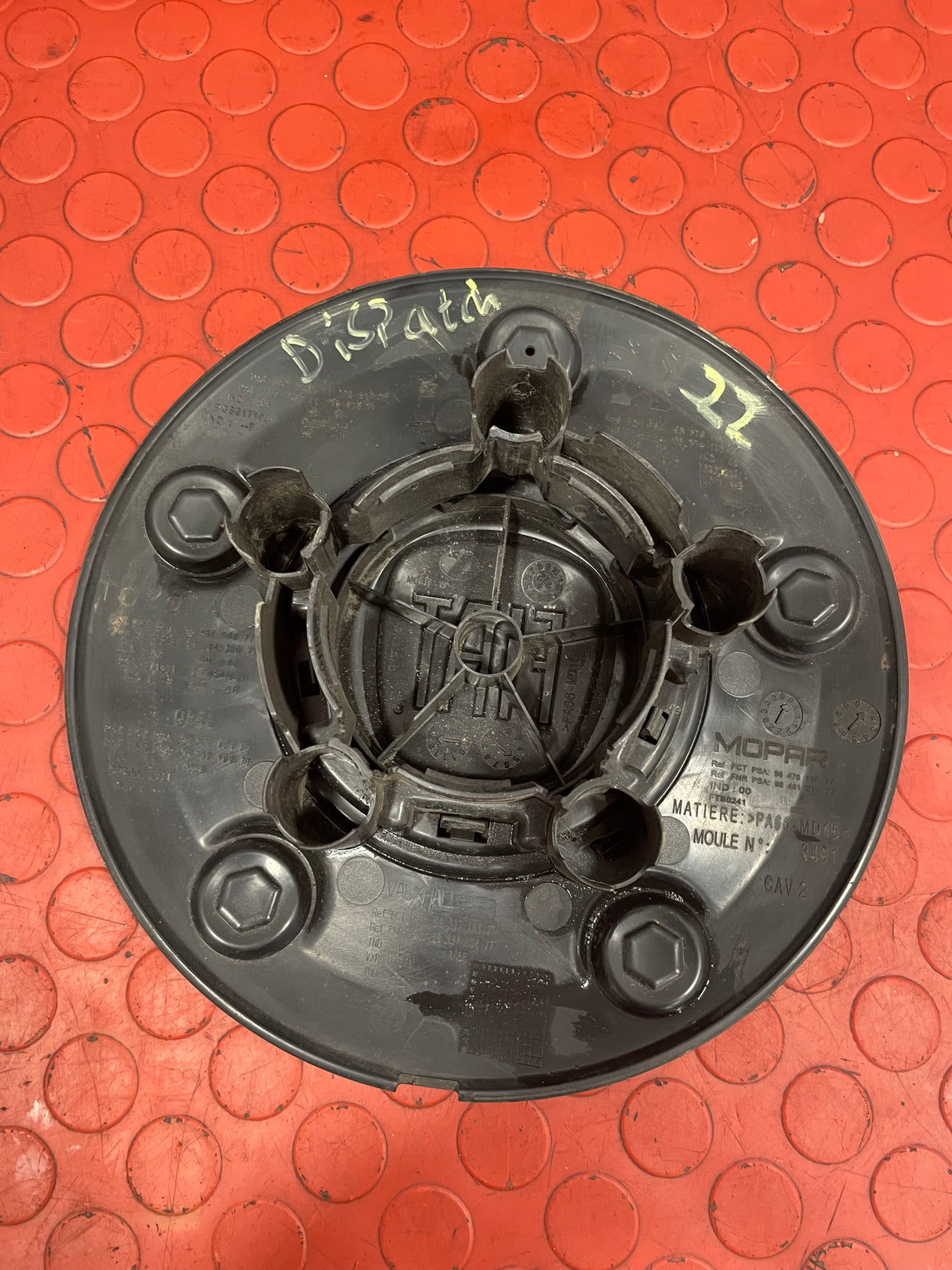 Fiat Ducato WHEEL CENTER CAP COVER P/N 9847813677