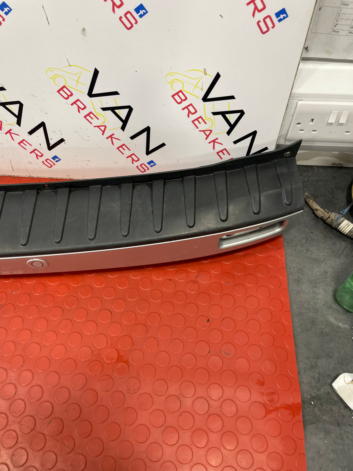 Ford Transit Custom REAR BUMPER WITH SENSORS 2013-2023 P/N JK2117E962PA