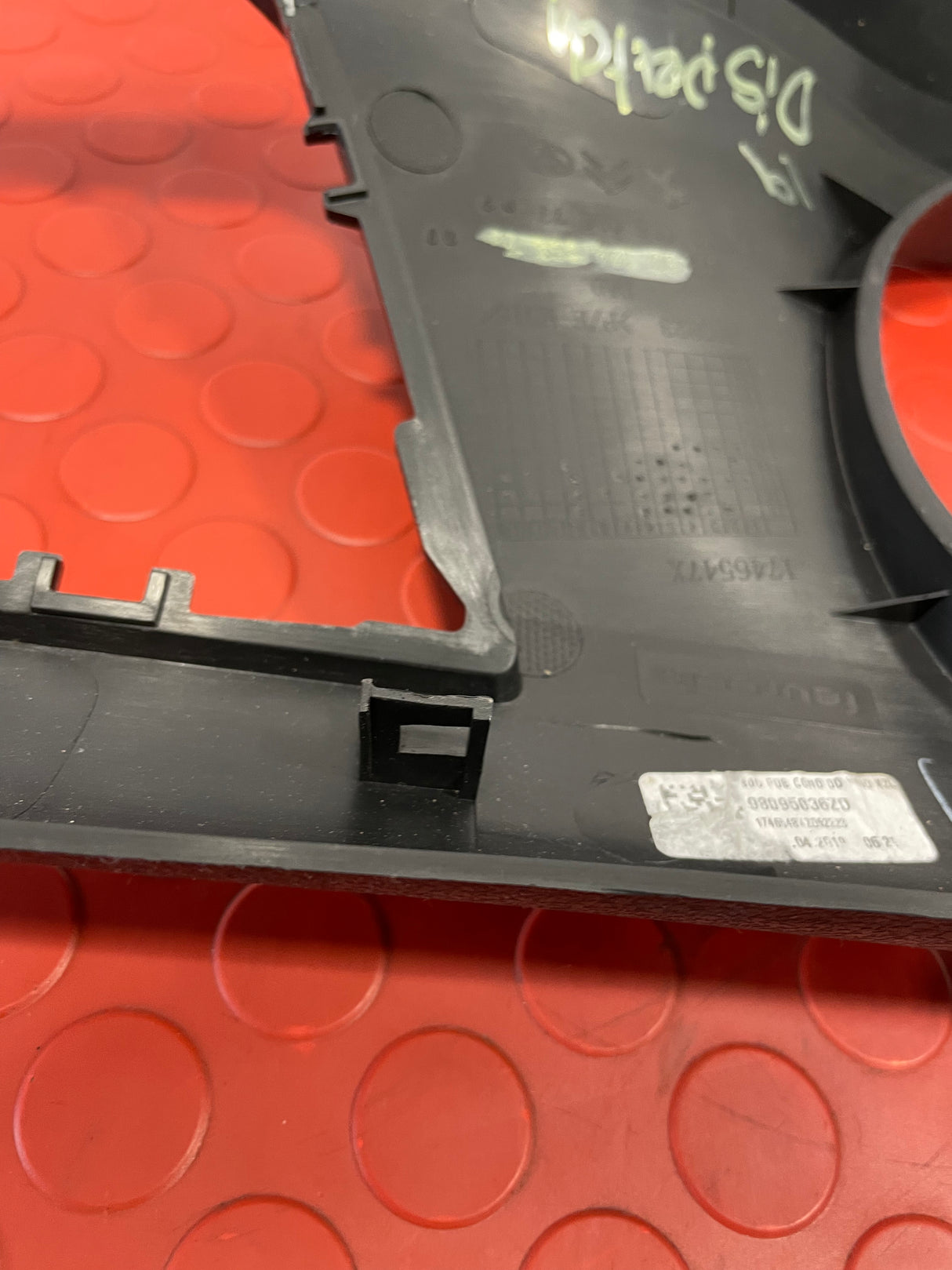 Peugeot Expert Citroen Dispatch Toyota Proace DASHBOARD TRIM CLIMATE CONTROLS WITH STEERING COLUMN TOP 2018-2024 P/N 9809503677