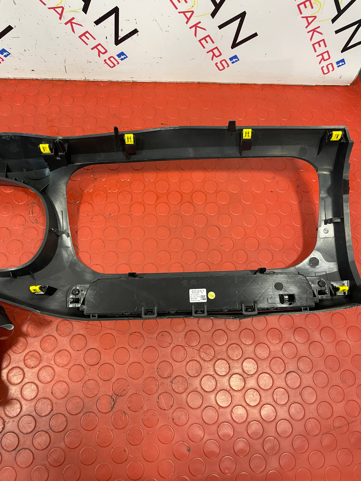 Peugeot Expert Citroen Dispatch Toyota Proace DASHBOARD TRIM CLIMATE CONTROLS WITH STEERING COLUMN TOP 2018-2024 P/N 9809503677