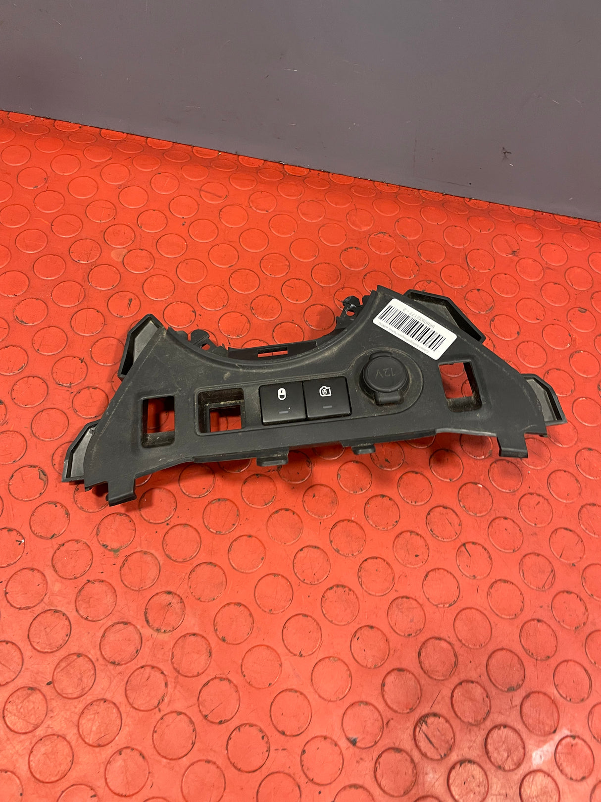 Citroen Berlingo/Peugeot Partner WINDOW SWITCH/LOCKING CONTROL PANEL (incomplete button) 2008-2018 P/N 9680932177 - 2