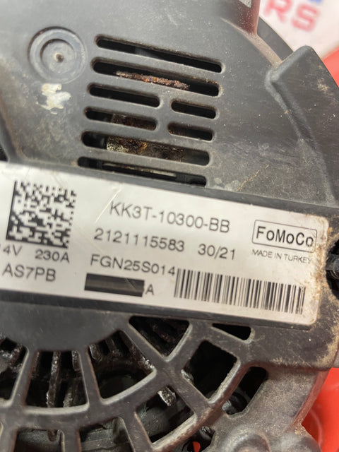 Ford Transit Custom ALTERNATOR 2.0 MK8 (1 PIN) 2016-2023 P/N KK3T10300BB