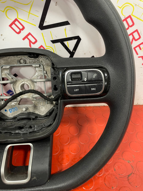 Peugeot Partner/Citroen Berlingo/Vauxhall Combo/Toyota Proace City STEERING WHEEL 2019-2024 P/N 98210209ZD