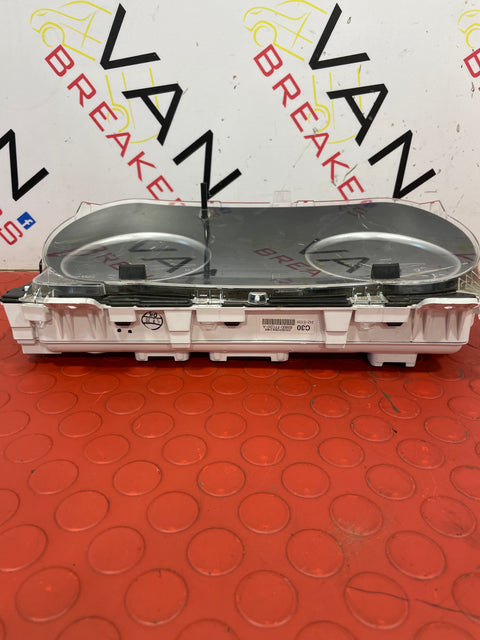 Toyota Hilux DASH CLOCKS INSTRUMENT CLUSTER PANEL 2016-2020 (CRACKED GLASS) P/N 83800FFC30A