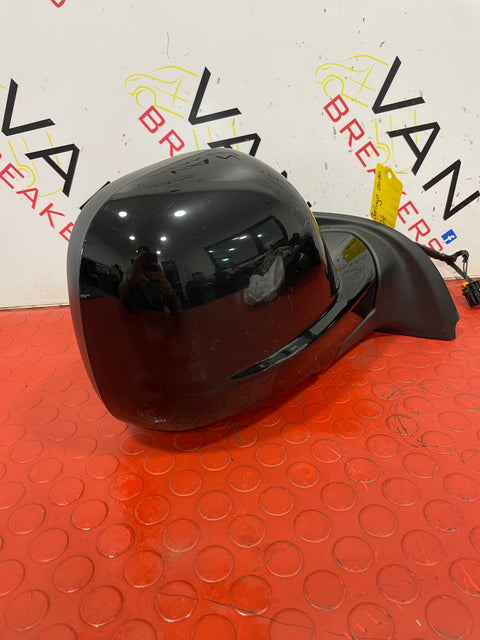 Peugeot Partner/Citroen Berlingo/Vauxhall Combo/Toyota Proace City WING MIRROR Driver Side RH (Gloss Black) 2019-2024 P/N 98526836XT