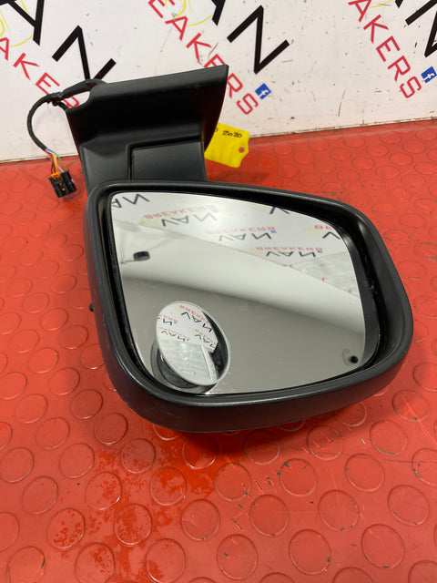 Peugeot Partner/Citroen Berlingo/Vauxhall Combo/Toyota Proace City WING MIRROR Driver Side RH (Gloss Black) 2019-2024 P/N 98526836XT