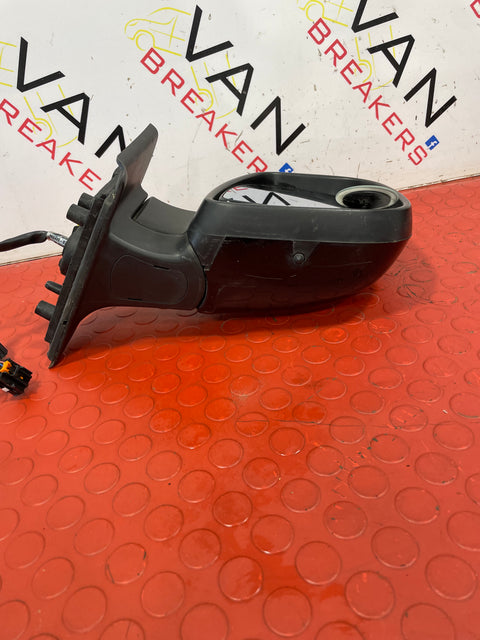 Peugeot Partner/Citroen Berlingo/Vauxhall Combo/Toyota Proace City WING MIRROR Driver Side RH (Gloss Black) 2019-2024 P/N 98526836XT