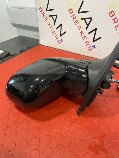 Peugeot Partner/Citroen Berlingo/Vauxhall Combo/Toyota Proace City WING MIRROR w/ RVC (Rear View Camera) Gloss Black Passenger Side LH 2019-2024 P/N 51967K01