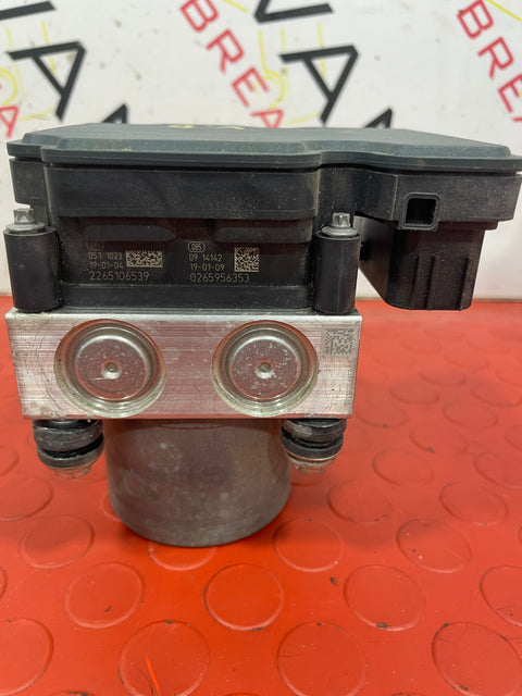Citroen Berlingo Peugeot Partner ABS PUMP AND BRACKET 1.5 2019-2024 P/N 0265956353