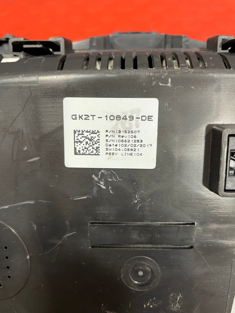 Ford Transit Custom INSTRUMENT CLUSTER PANEL 2017 P/N GK2T10849DE