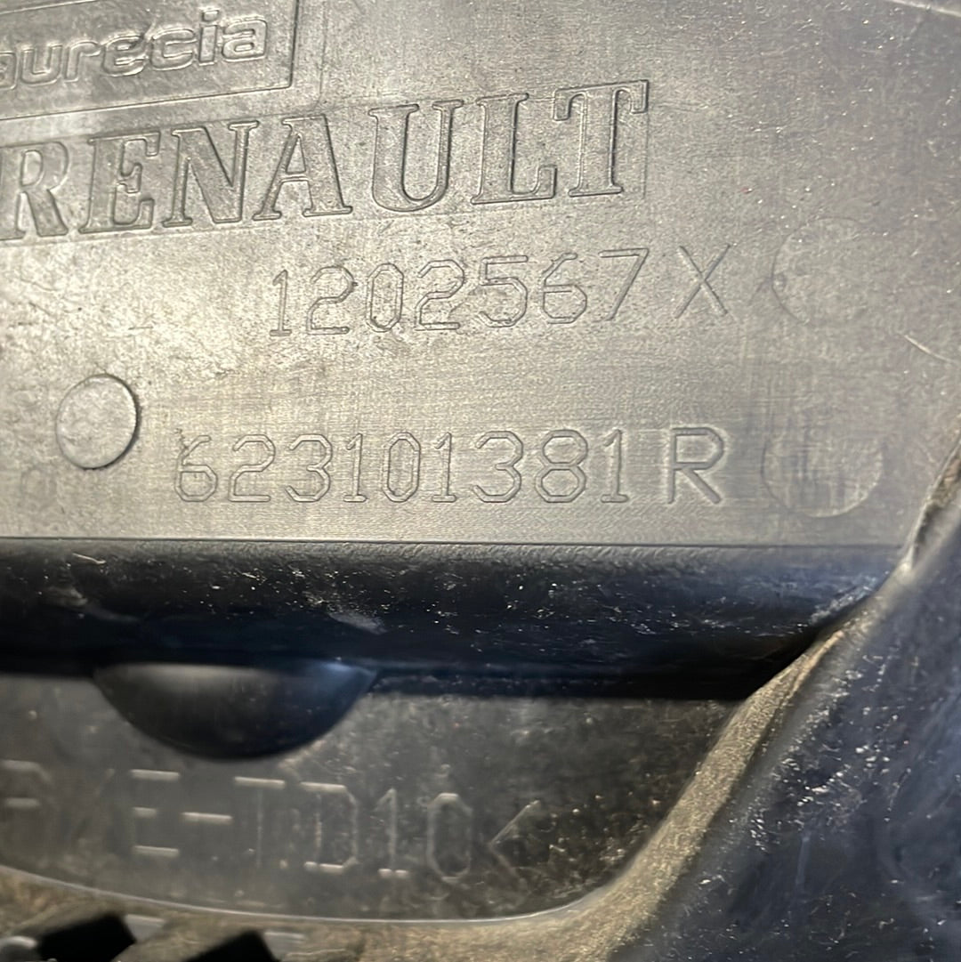 Renault Kangoo FRONT GRILL (SILVER) 2017 P/N 623101381R