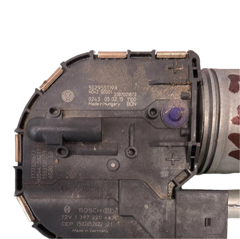 2014 Volkswagen Golf MK& wiper motor and linkage