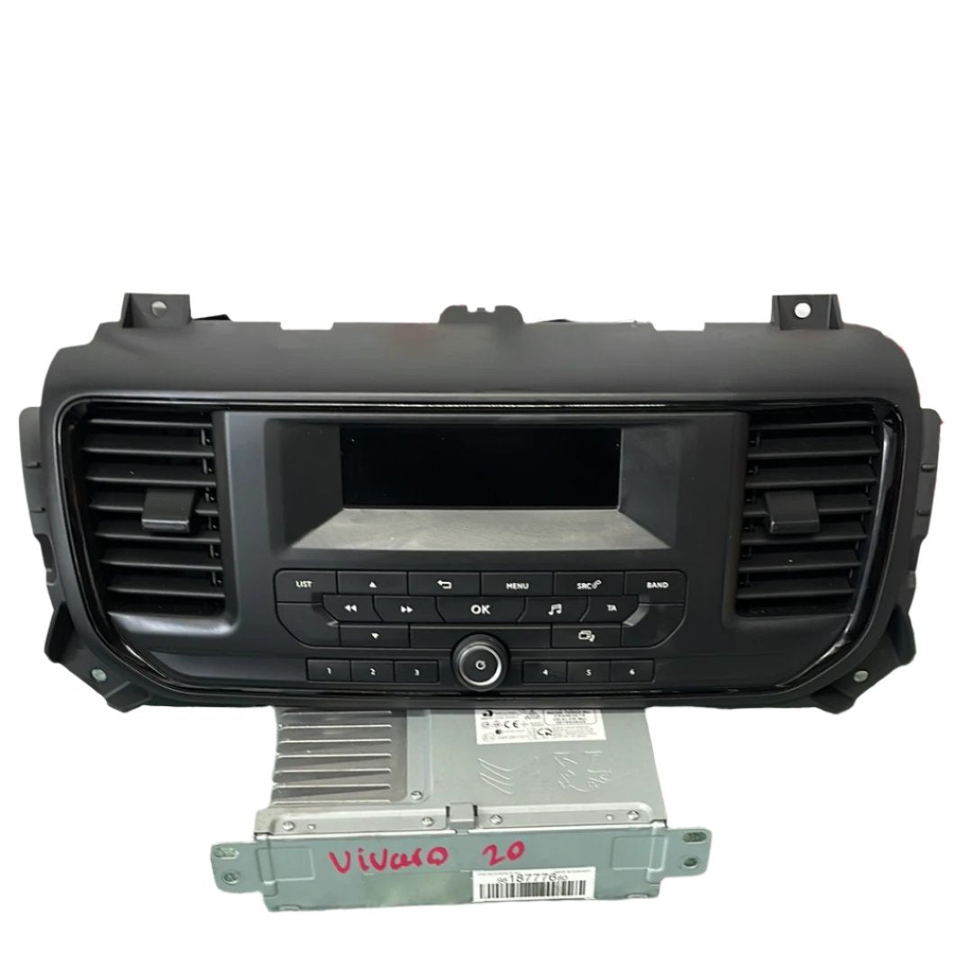 2020 Vauxhall Vivaro Radio screen, head-unit and controls
