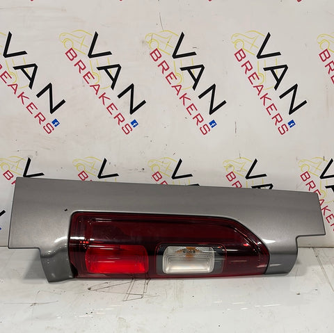 Renault Trafic/Vauxhall Vivaro N/S/R TAILLIGHT WITH SURROUND (GREY)(LENS CRACKED) 2016 P/N 265A61090R