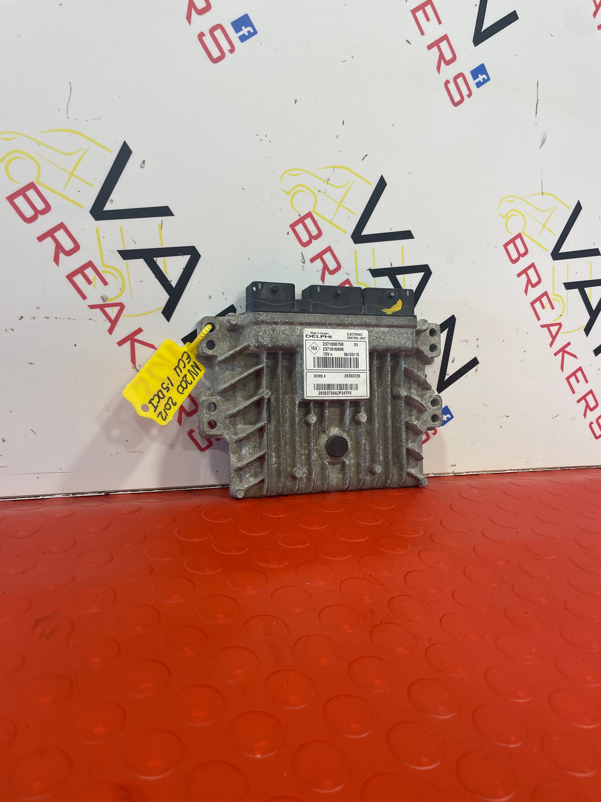 Nissan NV200 ENGINE CONTROL UNIT ECU 1.5 RENAULT 1.5DCI 2010-2019 P/N 237100875R