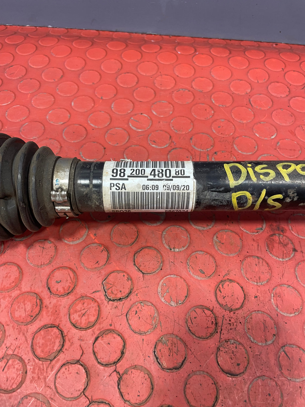 Citroen Berlingo/Peugeot Partner DRIVESHAFT ASSEMBLY Driver's Side 1.6 2008-2018 P/N 9660782880 - 3