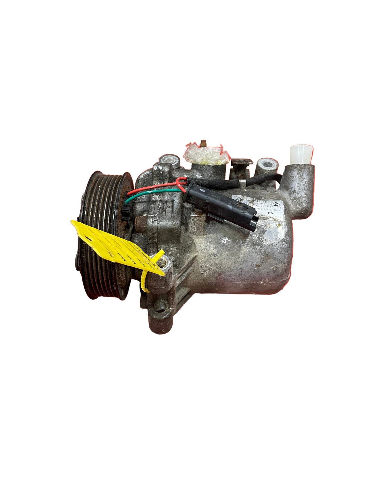 Citroen Berlingo/Peugeot Partner/Vauxhall Combo/Toyota Proace City AIR CONDITIONING PUMP 1.5 2 PIN 2019-2024 P/N 9810349980 - 4