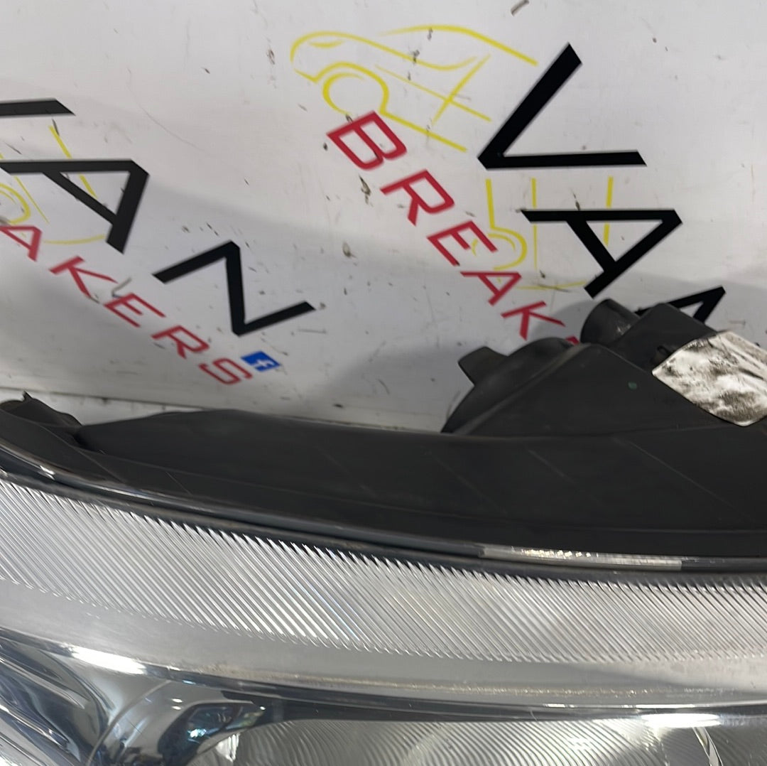 Ford Transit Mk8 DRIVER SIDE HEADLIGHT (Chrome Interior) 2014-2019 P/N BK3113W029B