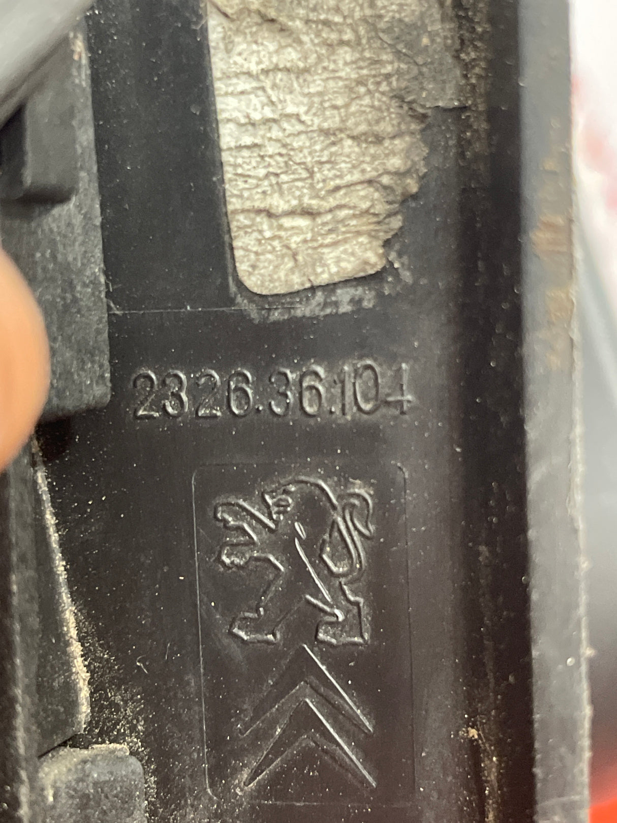 Citroen Berlingo/Peugeot Partner WING MIRROR Driver's Side RH 2013-2018 (w/ Damage) P/N 232636104 - 1