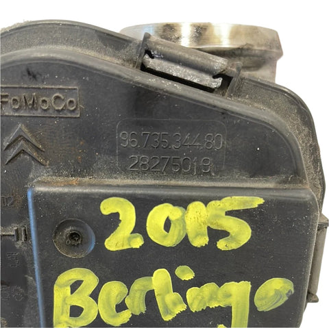 Citroen Berlingo/Peugeot Partner THROTTLE BODY 1.6 2015 P/N 9673534480