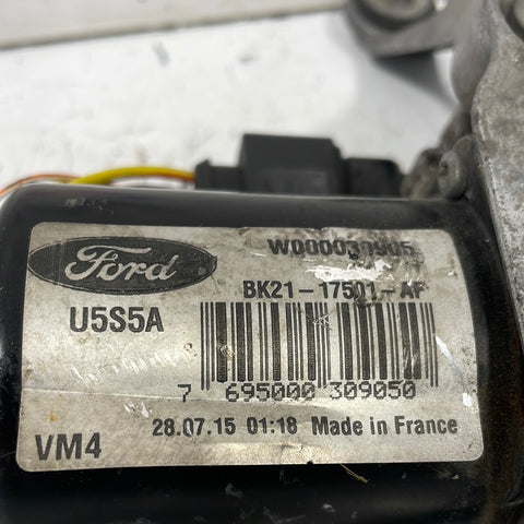 Ford Transit Custom PASSENGER SIDE FRONT WIPER MOTOR (4 PIN) 2.2 2013-2023 P/N BK2117501AF