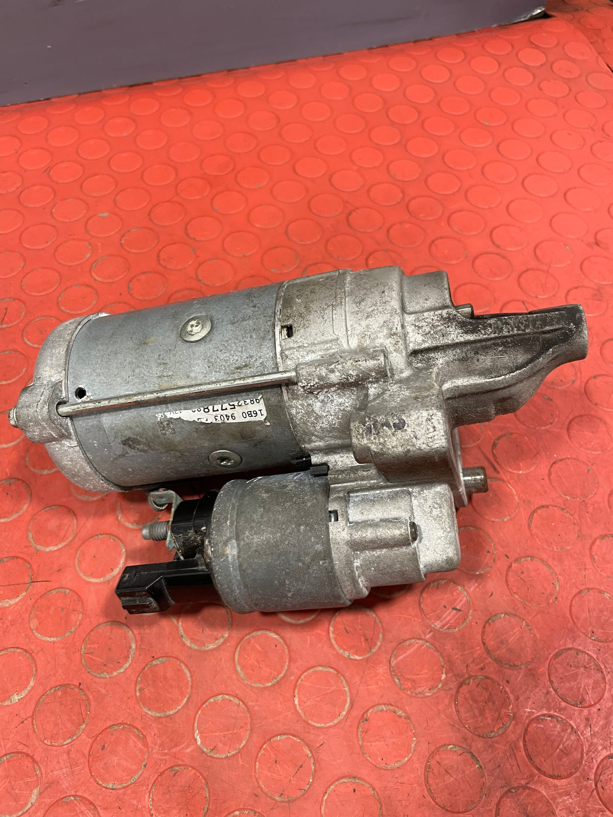 Citroen/Peugeot/Vauxhall/Toyota/Fiat STARTER MOTOR 6 Speed 1 PIN 1.5 2016-2025 P/N 9832577880