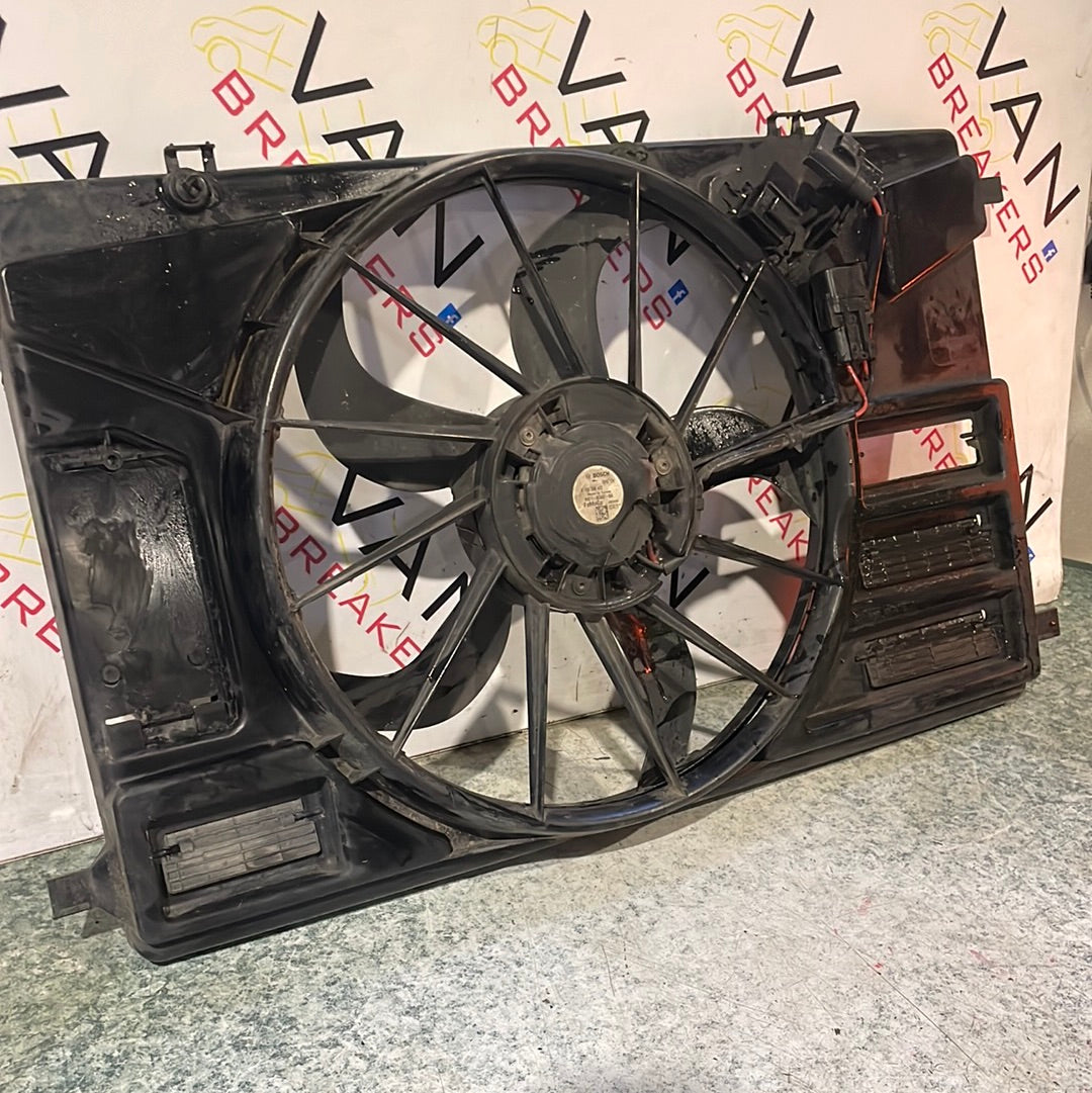 Ford Transit Custom Mk8 RADIATOR COOLING FAN 6 SPEED 2.2 2012-2016 P/N BK218C607B/BK218C607BA