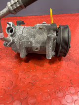 Citroen Berlingo/Peugeot Partner AIR CONDITIONING PUMP W/ HOSE (2Pin) 2011-2018 P/N 9678656080