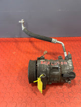 Citroen Berlingo/Peugeot Partner AIR CONDITIONING PUMP (2Pin) With Hoses (Damaged Pulley) 2008-2016 P/N 9802875780 - 11