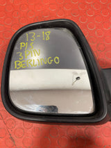 Citroen Berlingo/Peugeot Partner WING MIRROR Passengers Side 3 PIN 2013-2018 P/N 232636103