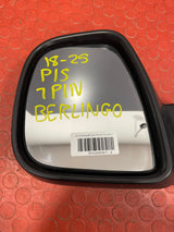 Citroen Berlingo/Peugeot Partner/Vauxhall Combo/Toyota Proace City WING MIRROR Passenger's Side 7 PIN 1.5 2018-2025 P/N 98169900XT - 2